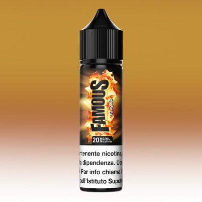 FAMOUS 10/70 nicotina 20mg/ml - contenuto 10 ml - imposta di consumo inclusa